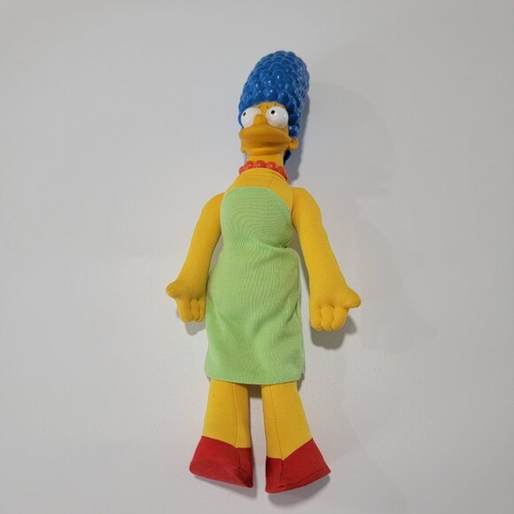 Vintage The Simpsons 1990 Burger King Figures‎ Plush Doll Marge Simpson EUC - Picture 1 of 4